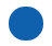 A small solid blue circular icon representing a circle element icon used in Protobi interface.